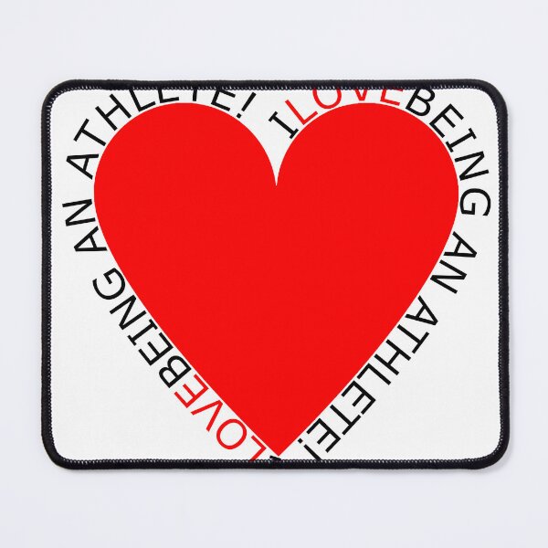 Item preview, I Love Being An Athlete designed and sold by TheIconSmith.