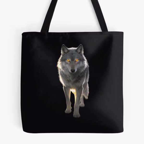 Item preview, Wolf Delivers Midnight Verdict in Dark Sacred Cathedral designed and sold by GeoWhimsy Studio.