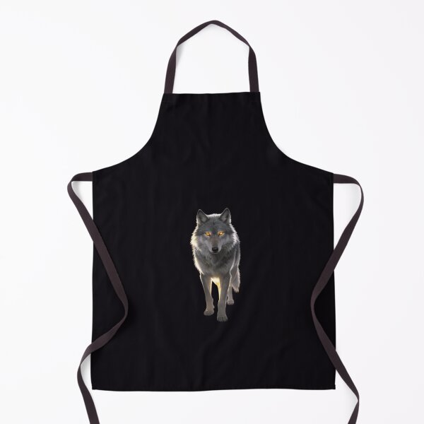 Item preview, Wolf Delivers Midnight Verdict in Dark Sacred Cathedral designed and sold by GeoWhimsy Studio.
