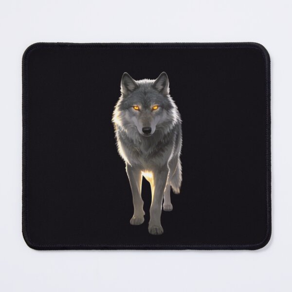 Item preview, Wolf Delivers Midnight Verdict in Dark Sacred Cathedral designed and sold by GeoWhimsy Studio.