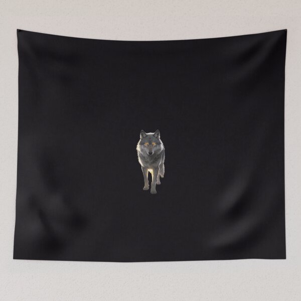 Item preview, Wolf Delivers Midnight Verdict in Dark Sacred Cathedral designed and sold by GeoWhimsy Studio.