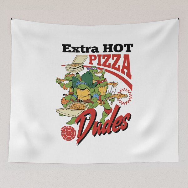 Item preview, Pizza Dudes - Retro Mutant Ninja Turtles Pizza Party designed and sold by Krasnovaovaova.