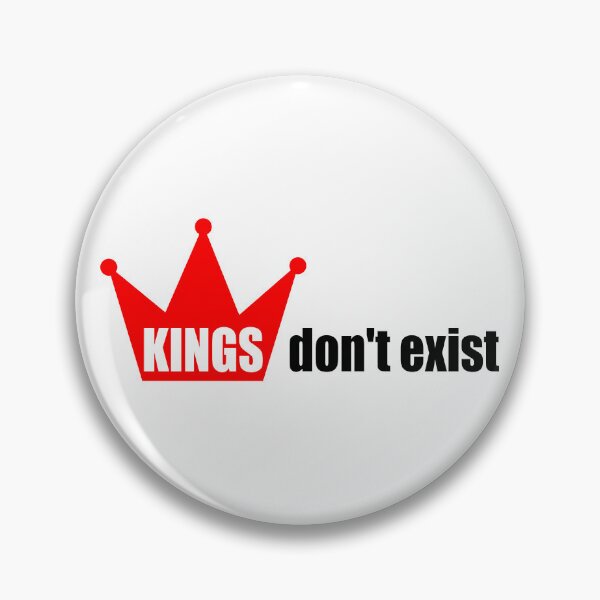Item preview, King No – Bold Minimalist Attitude Statement designed and sold by JR78.