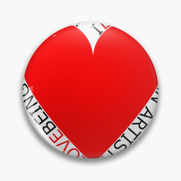 Item preview, I Love Being An Artist designed and sold by TheIconSmith.