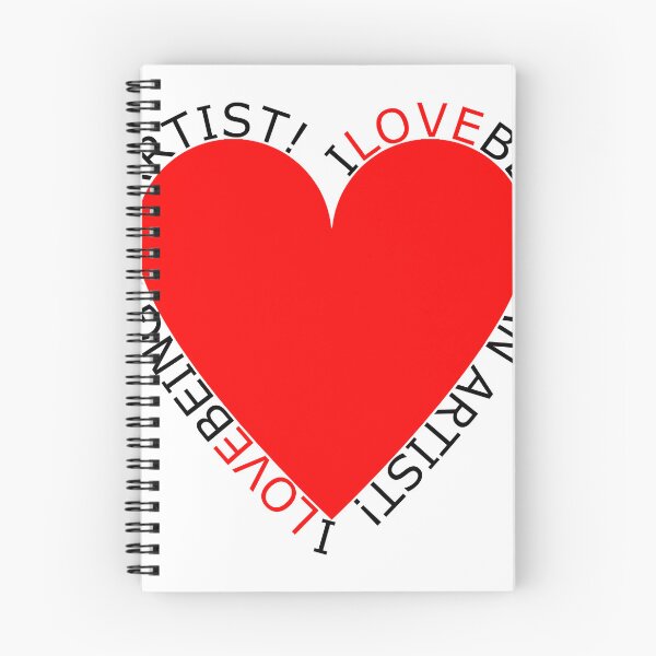 Item preview, I Love Being An Artist designed and sold by TheIconSmith.