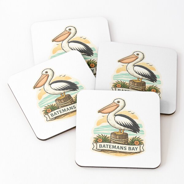 Item preview, Batemans Bay Pelican  designed and sold by PamLeeDesign.