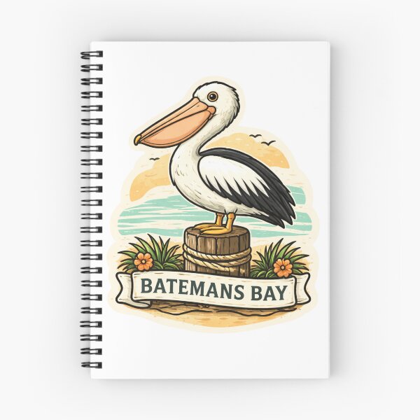 Item preview, Batemans Bay Pelican  designed and sold by PamLeeDesign.
