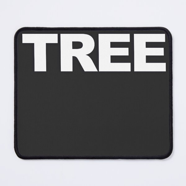 Item preview, TREE — White Minimal Bold Type Statement designed and sold by WORDPAUSE.