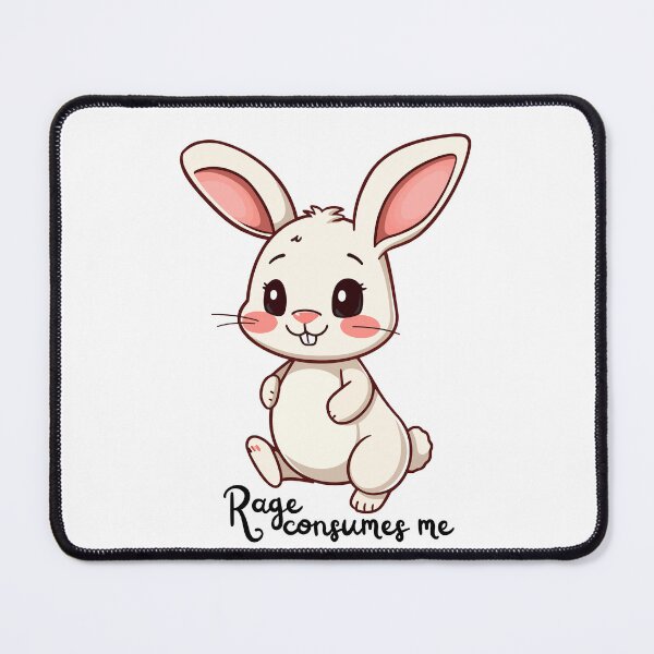 Item preview, Rage Consumes Me - Easter Cute - Bunny. designed and sold by Egyptics.