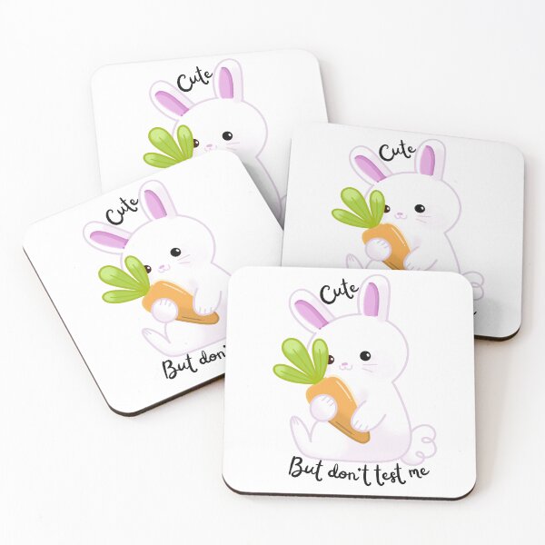 Item preview, Cute, But Don't Test Me - Easter Cute - Bunny. designed and sold by Egyptics.