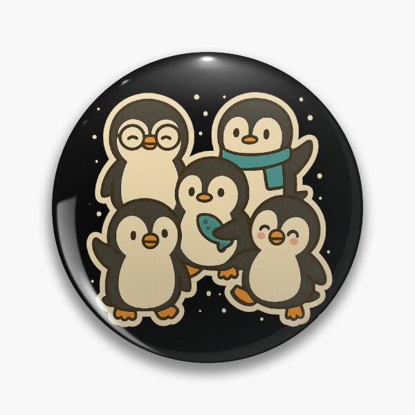 Item preview, Cute Penguin Friends – Kawaii Winter Animals designed and sold by myforestfog.