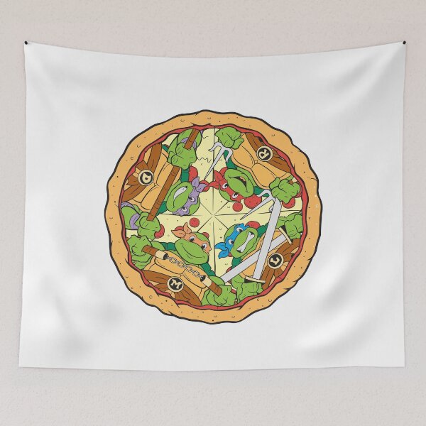 Item preview, Pizza Mandala - Mutant Ninja Turtles Slice of Life designed and sold by Krasnovaovaova.