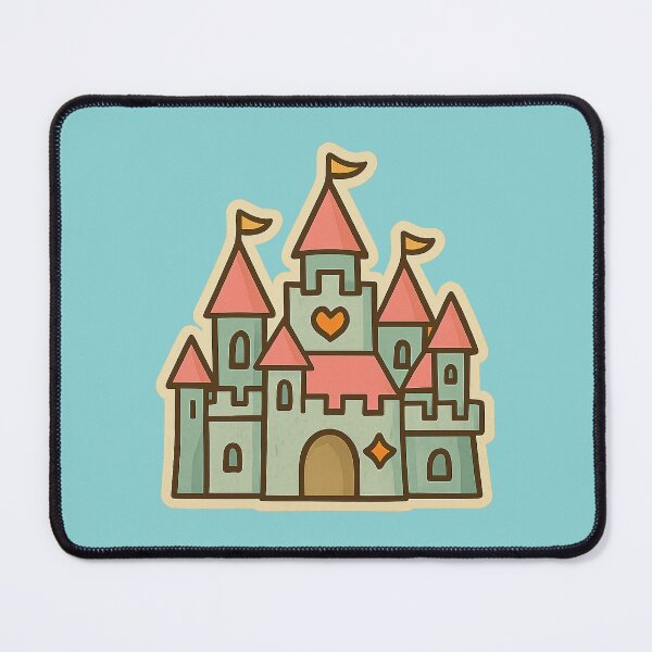 Item preview, Cute Fairy Tale Castle – Kawaii Princess Kingdom designed and sold by myforestfog.