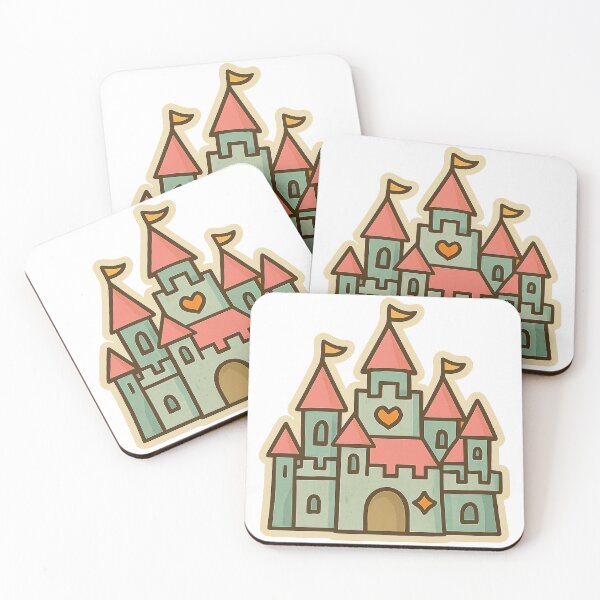 Item preview, Cute Fairy Tale Castle – Kawaii Princess Kingdom designed and sold by myforestfog.