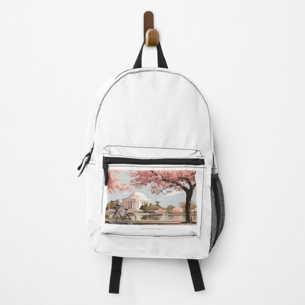 Item preview, Washington DC Spring Bicycle And Cherry Blossom Tree designed and sold by Fenay Designs.