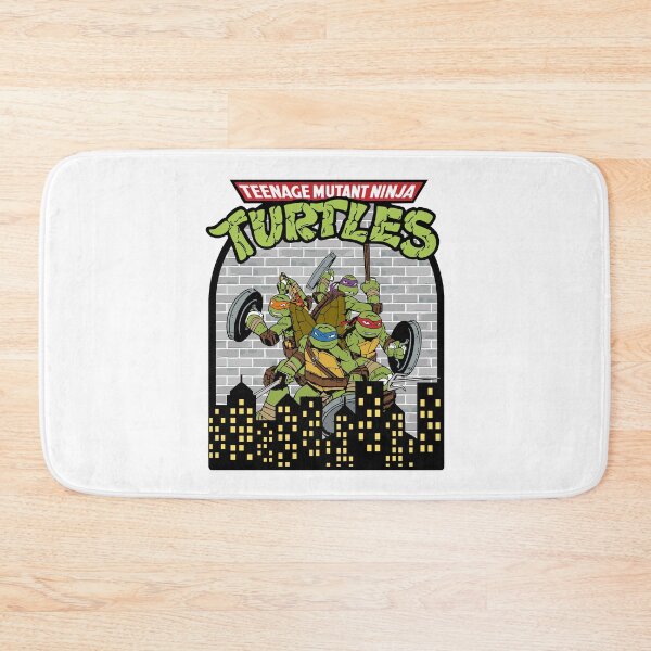 Item preview, Concrete Jungle Heroes - Mutant Ninja Turtles Brick Wall Art designed and sold by Krasnovaovaova.