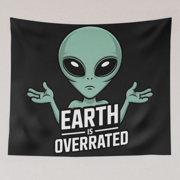 Item preview, Alien - Earth is overrated designed and sold by 123ks.