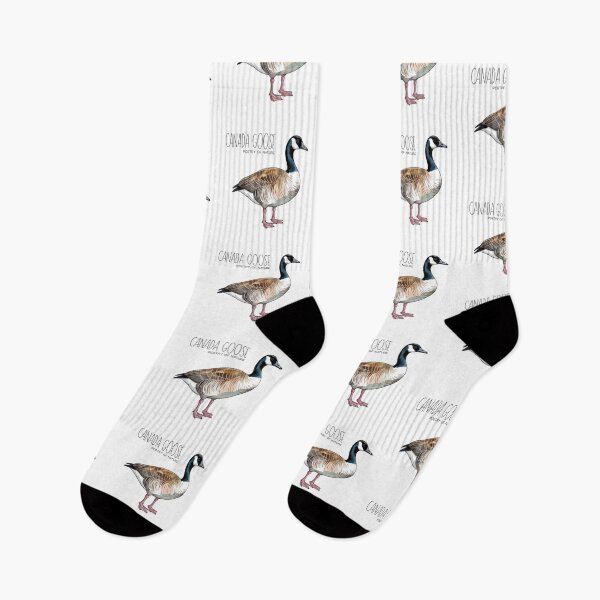 Item preview, Canada Goose Poetry of Nature – Elegant Bird Illustration designed and sold by ArcticFoxStudio.