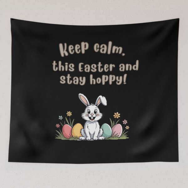 Item preview, Keep Calm, This Easter And Stay Happy! designed and sold by mirciashop.