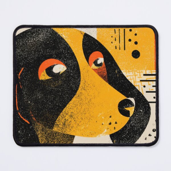 Item preview, Dog with colorful background design designed and sold by anytka.