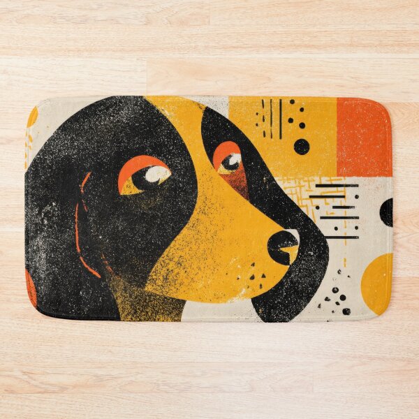 Item preview, Dog with colorful background design designed and sold by anytka.