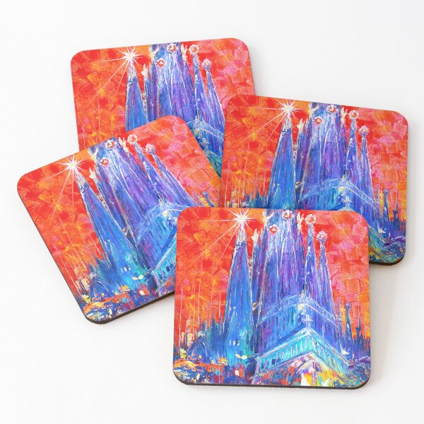 Item preview, Barcelona Under a Crystal Star designed and sold by Natalia_Shchip.