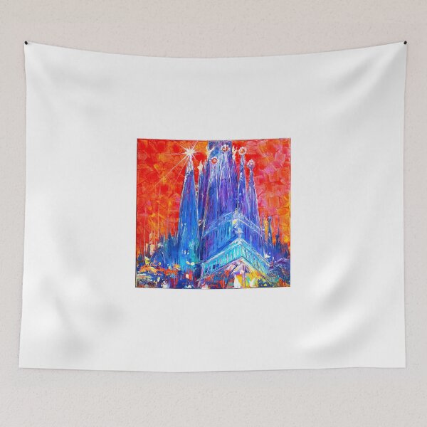 Item preview, Barcelona Under a Crystal Star designed and sold by Natalia_Shchip.