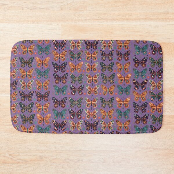 Item preview, Butterfly Dreams of Colorful Butterflies Pattern Nature Illustration designed and sold by Happy4uuuu.