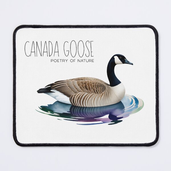 Item preview, Flowing Canada Goose Poetry of Nature – Elegant Bird Illustration designed and sold by ArcticFoxStudio.