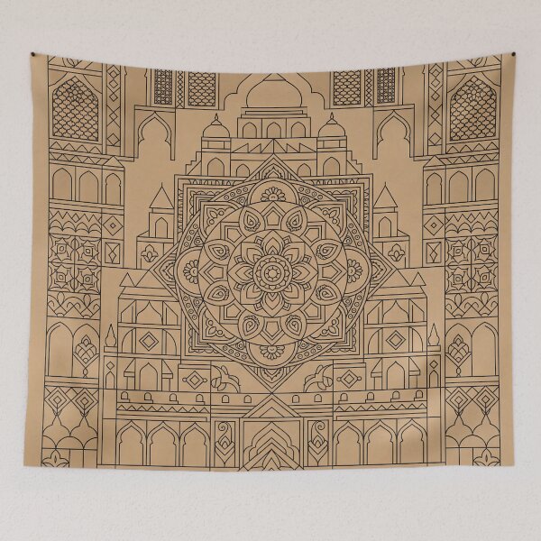 Item preview, Indian Culture Abstract Art designed and sold by JazzDynamo.