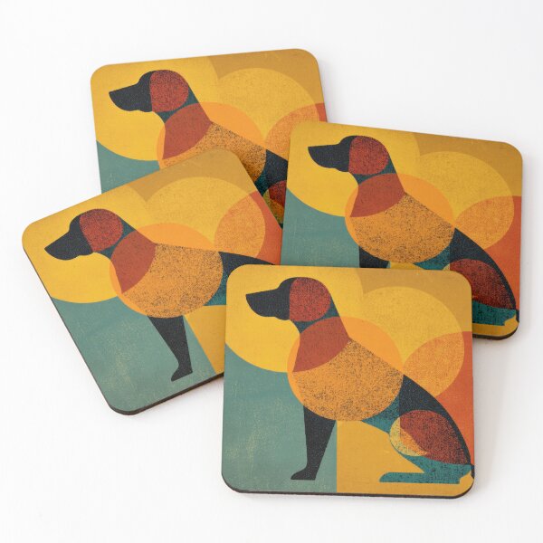 Item preview, Dog in basic shapes/colors designed and sold by anytka.