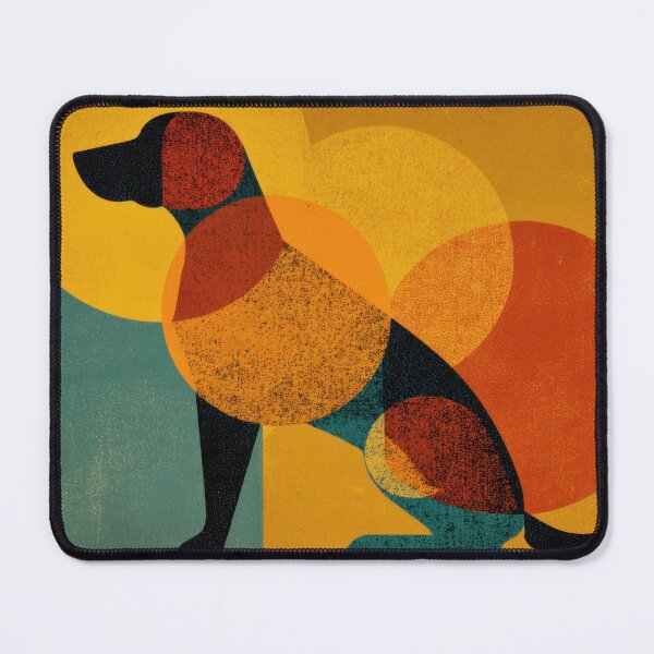 Item preview, Dog in basic shapes/colors designed and sold by anytka.