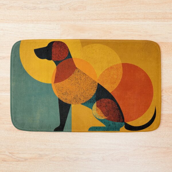 Item preview, Dog in basic shapes/colors designed and sold by anytka.