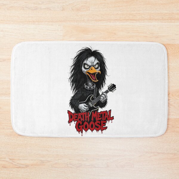 Item preview, Death Metal Goose - Brutal Musician with Guitar designed and sold by NexKris.
