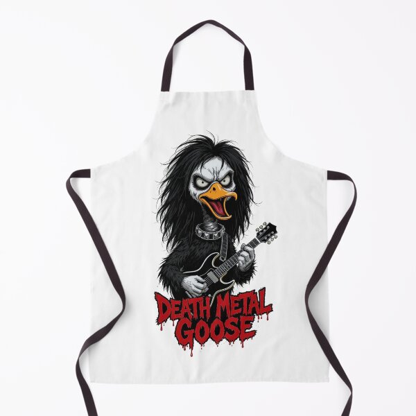 Item preview, Death Metal Goose - Brutal Musician with Guitar designed and sold by NexKris.