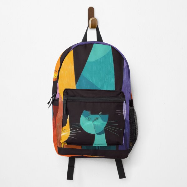 Item preview, Colorful cats standing in a row designed and sold by anytka.