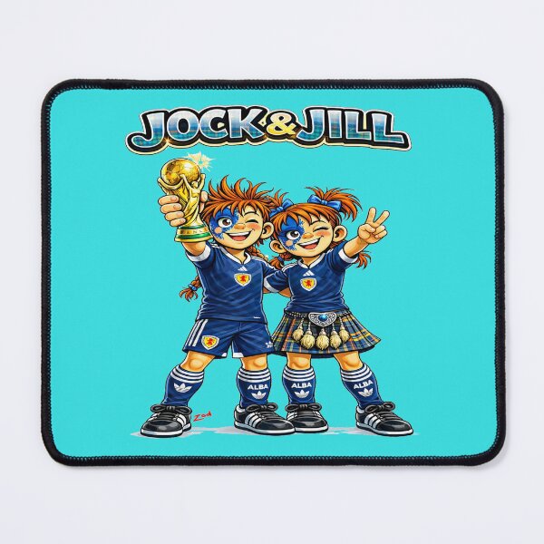 Item preview, Jock & Jill are off to the World Cup designed and sold by Zod71.