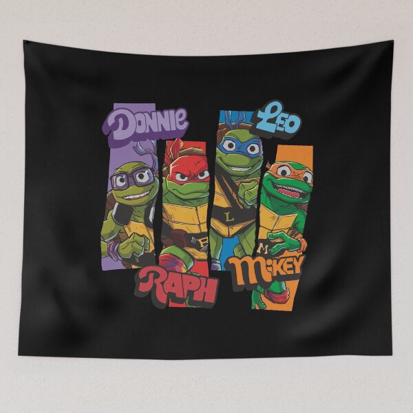 Item preview, MNT Retro Comic Panels - Ninja Turtles Squad designed and sold by Krasnovaovaova.