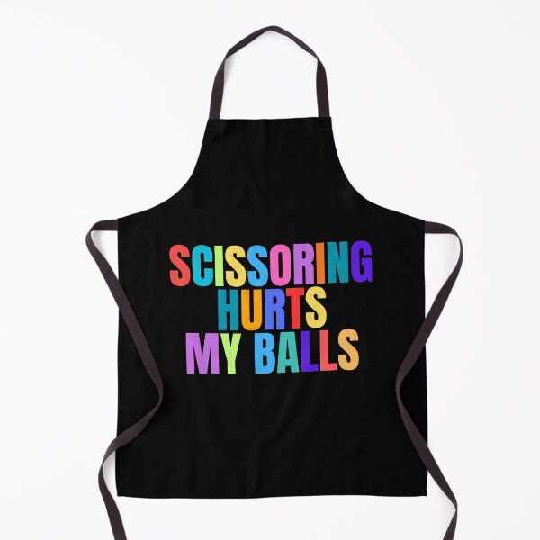 Item preview, Scissoring Hurts My Balls designed and sold by Dondonmart.