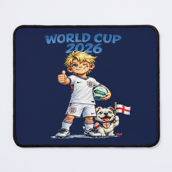 Item preview, George is off to the World Cup Finals to shout England on to victory with Barnie the Bulldog designed and sold by Zod71.