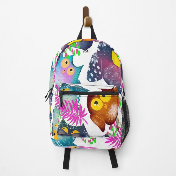 Item preview, Colorful Owl Pattern designed and sold by IvysCreativityHouse.