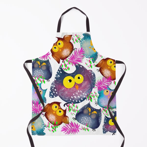 Item preview, Colorful Owl Pattern designed and sold by IvysCreativityHouse.