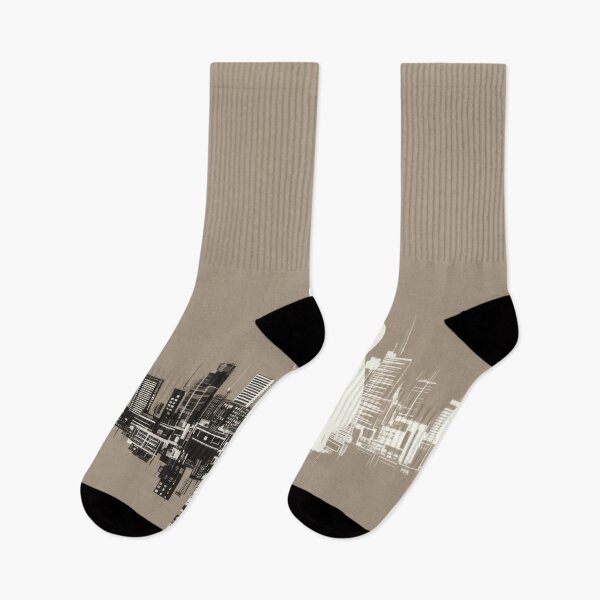 Item preview, City skyline with a guitar shape designed and sold by anytka.