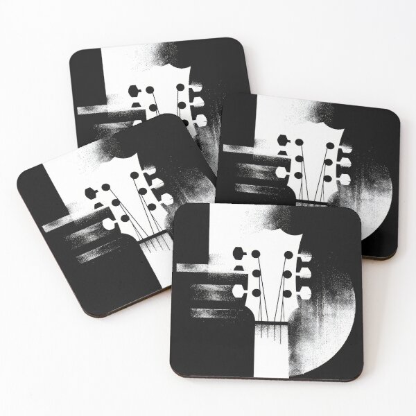 Item preview, Guitar design on BW bg designed and sold by anytka.