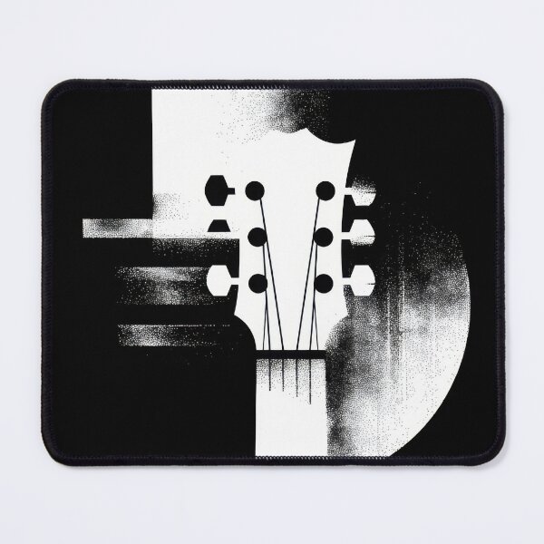 Item preview, Guitar design on BW bg designed and sold by anytka.
