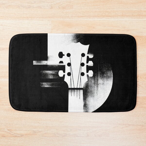Item preview, Guitar design on BW bg designed and sold by anytka.