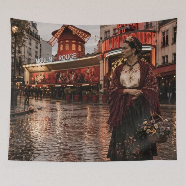 Item preview, Frida Kahlo Moulin Rouge designed and sold by Muycote.
