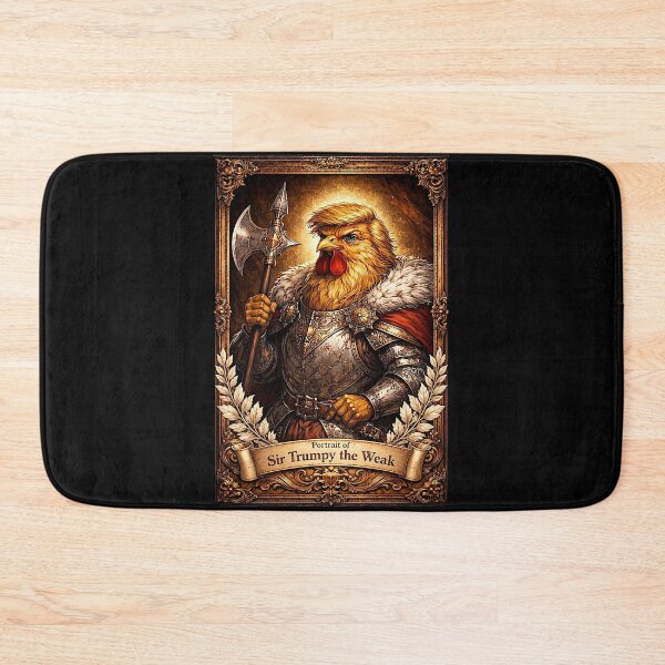 Item preview, Portrait of 'trumpy the weak' the crazy chicken designed and sold by NubesDesignCH.