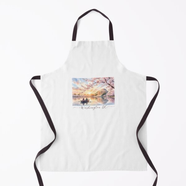 Item preview, Washington DC Watercolor Cherry Blossom Memorial Rowboat designed and sold by Fenay Designs.