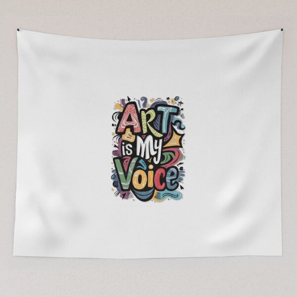 Item preview, art is my voice designed and sold by TREND DESIGN SHOP.
